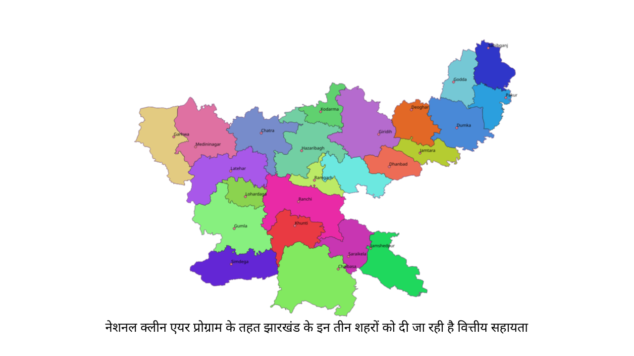jharkhand map