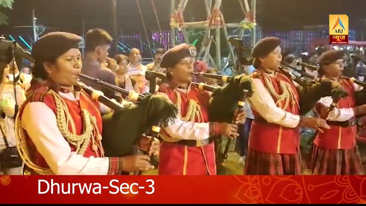 माँ दुर्गा की ऐसी आरती नहीं देखी होगी ये बैंड बाजे वाली आरती है #ABJ_News बैंड बाजे के साथ स्वागत