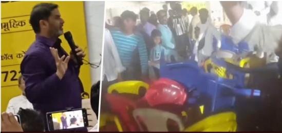 प्रशांत किशोर के सामने ‘जन सुराज’ की बैठक में बवाल, प्रत्याशी चयन पर भिड़े कार्यकर्ता, टूटी कुर्सियां