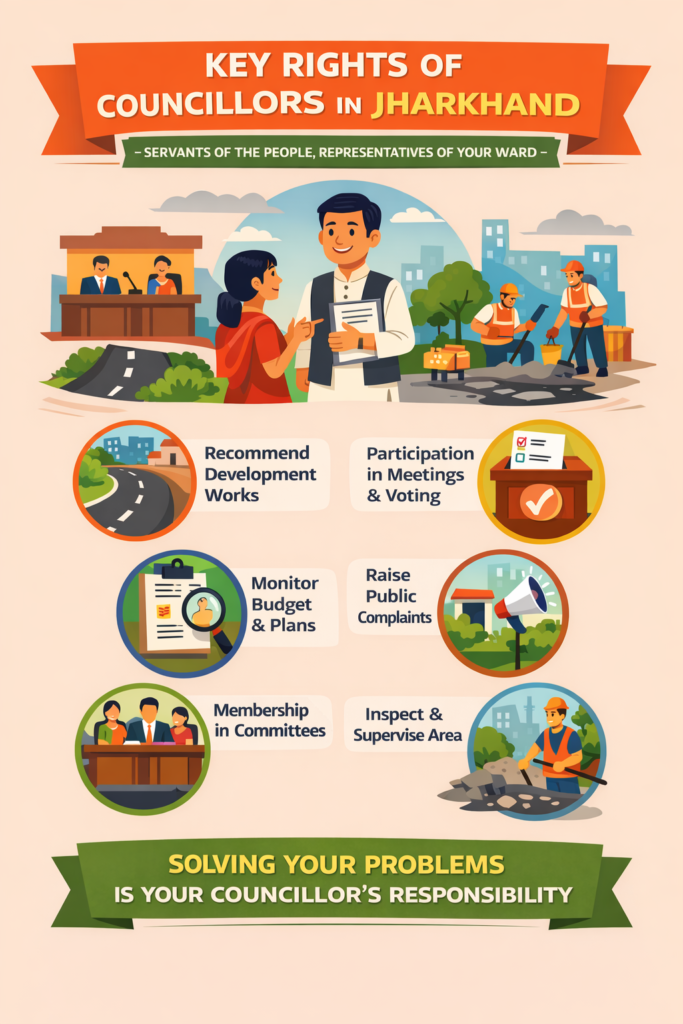 झारखंड में एक पार्षद के क्या-क्या अधिकार होते हैं? — जानिए पूरी जानकारी