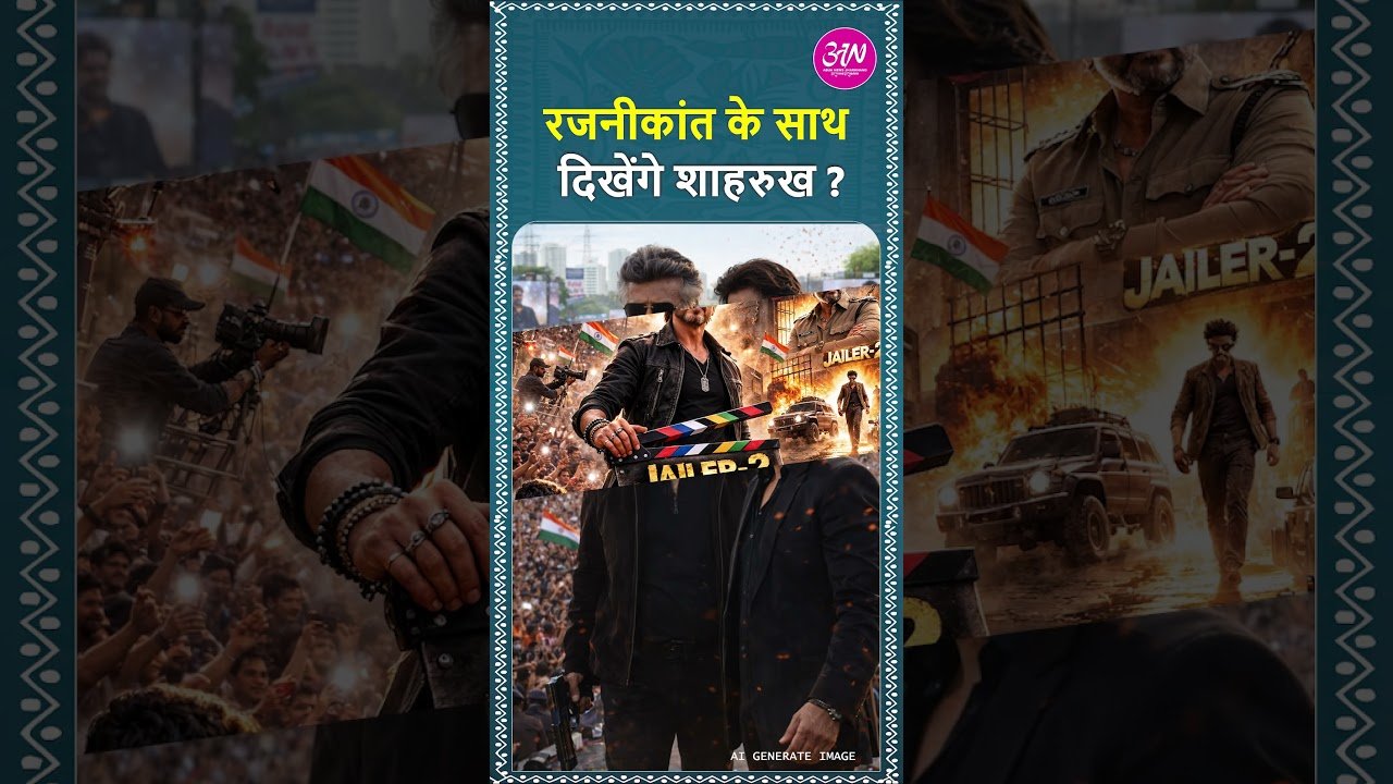 जेलर-2 में होगी किंग खान की एंट्री ?#ShahRukhKhan #KingKhan #SRK #Bollywood #Superstar #IndianCinema