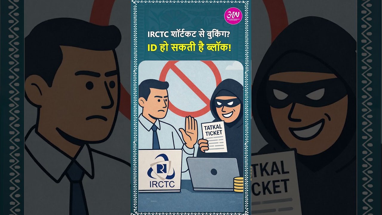 सावधान, आपकी IRCTC की ID हो जाएगी ब्लॉक ! #irctc #id #block #india #booking #scam