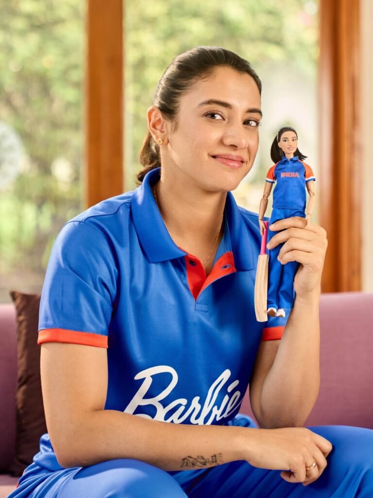 Smriti Mandhana Barbie Doll