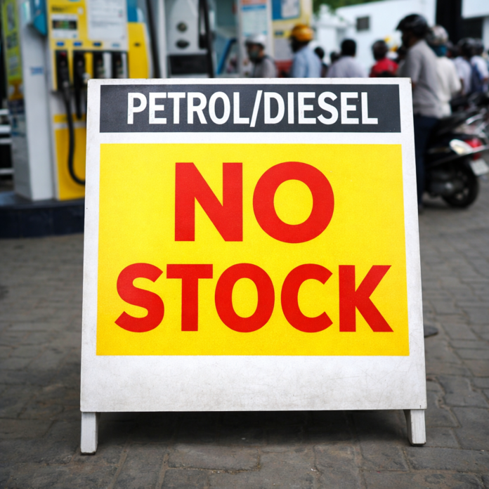 Hyderabad petrol shortage panic