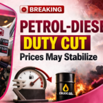 Petrol diesel excise duty cut India