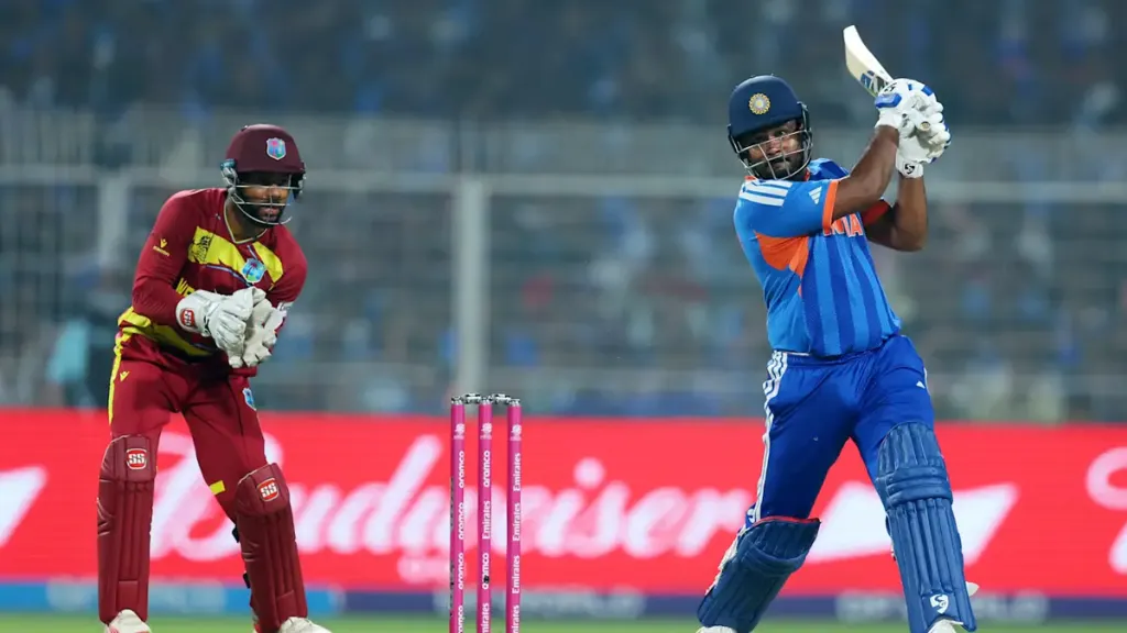 संजू सैमसन का ‘सुपर सैमसन’ शो! 97 रन की तूफानी पारी से भारत सेमीफाइनल में, वेस्टइंडीज 5 विकेट से ढेर