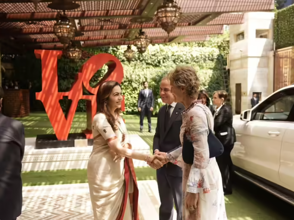 Nita Ambani Saree Look