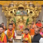 Team India Siddhivinayak Temple Visit