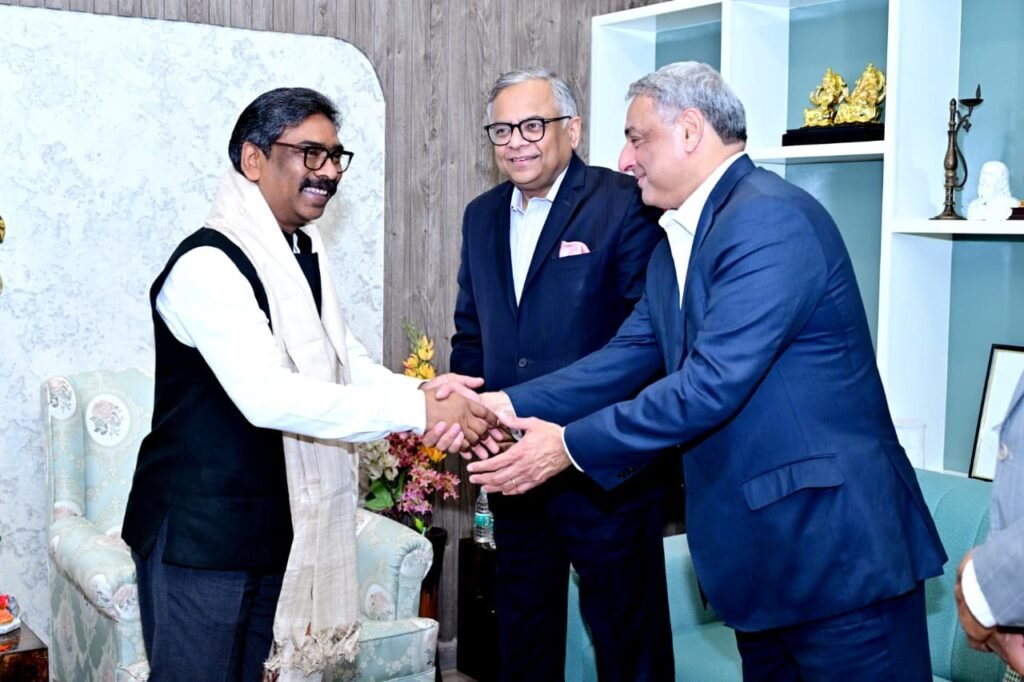 Hemant Soren Tata Group meeting