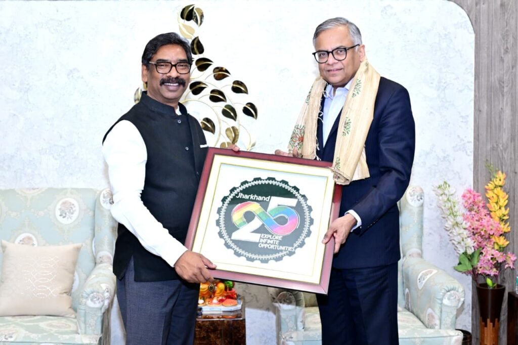 Hemant Soren Tata Group meeting