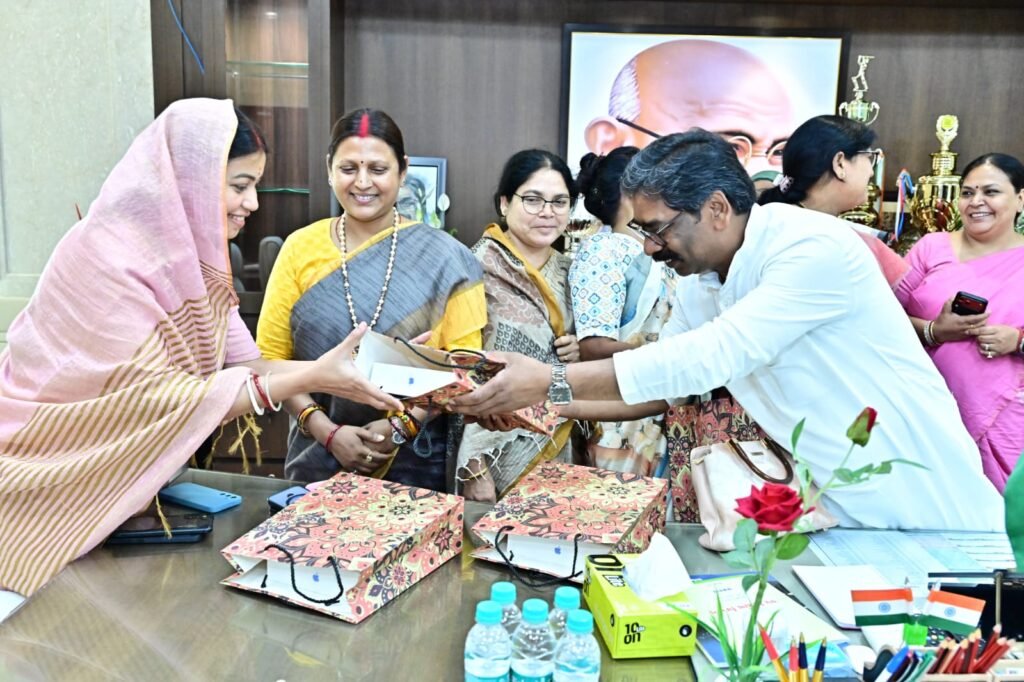 Hemant Soren Women’s Day celebration
