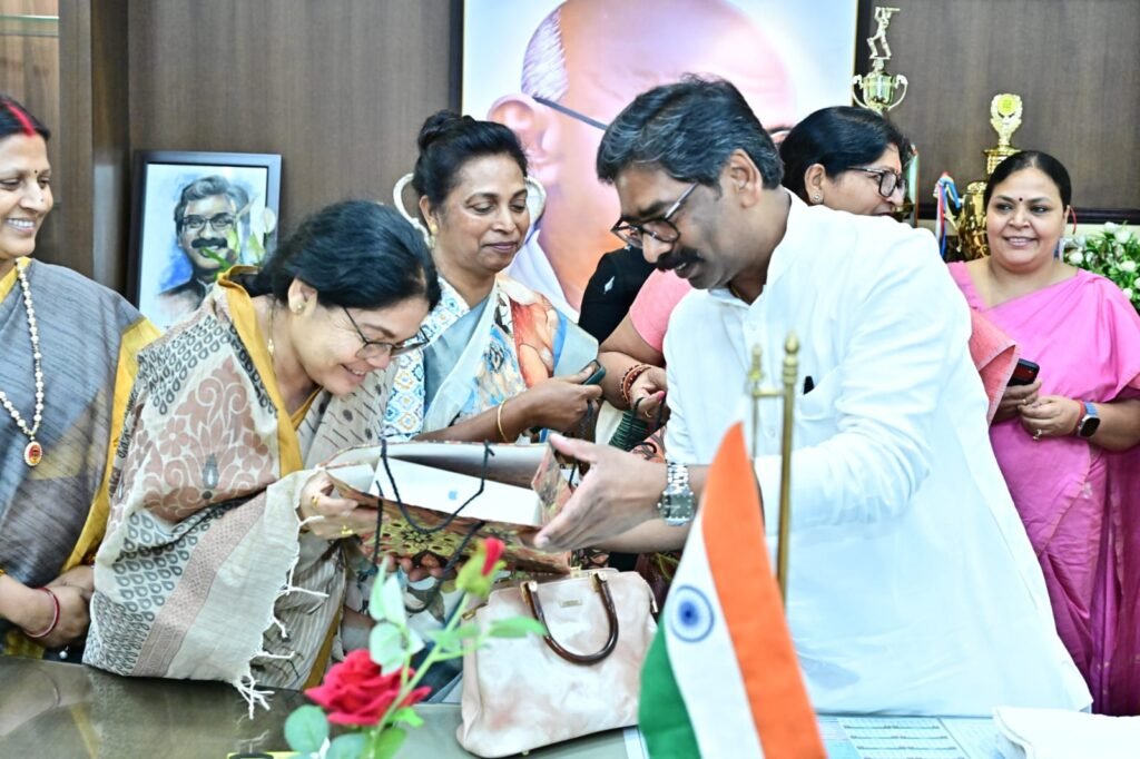 Hemant Soren Women’s Day celebration