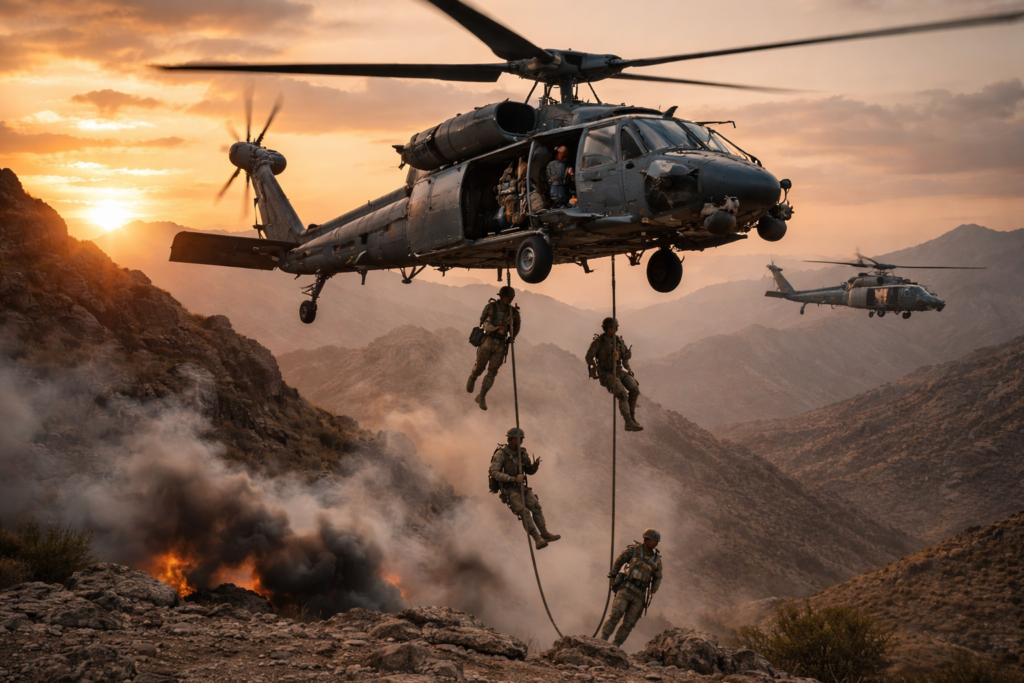 CSAR operation Iran rescue pilot