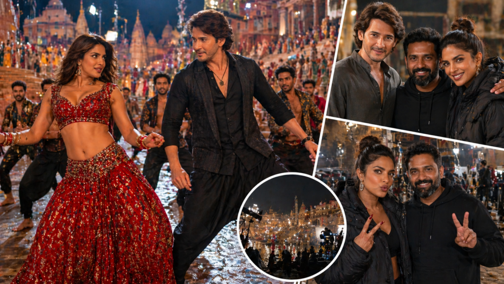 Varanasi Film Shooting BTS