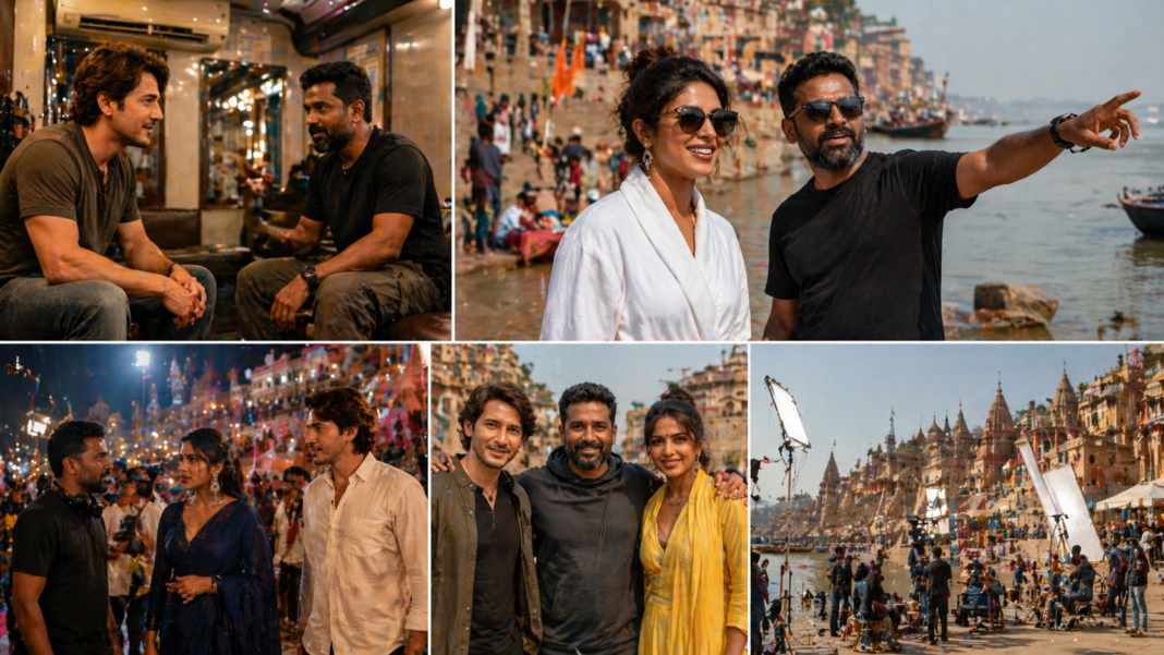 Varanasi Film Shooting BTS