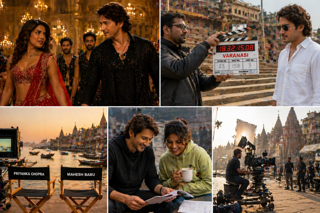 Varanasi Film Shooting BTS