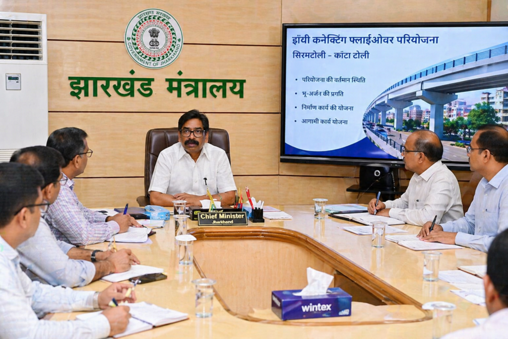 ranchi connecting flyover project