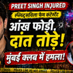 Preet singh injured