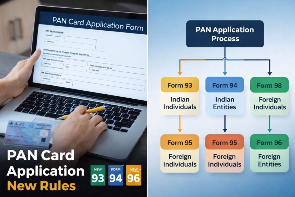 PAN card application new rules