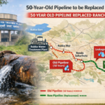 50 year old pipeline replaced Ranchi