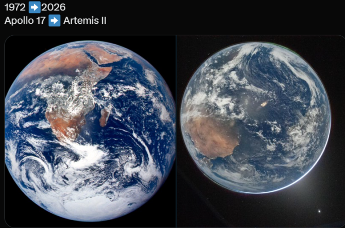 earth view from space NASA