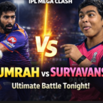 Jasprit Bumrah vs Suryavanshi IPL clash