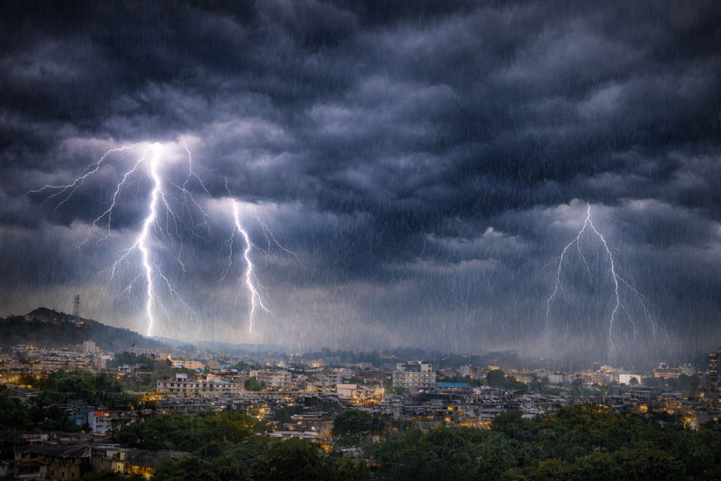 Storm forecast Jharkhand April 4 to 8