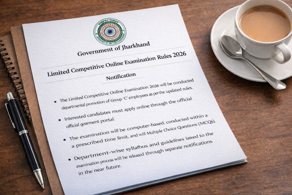 Jharkhand fourth class employees promotion