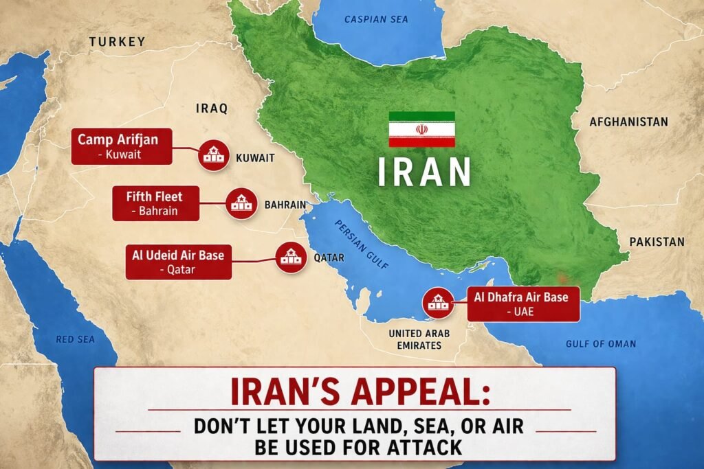 Iran appeal to neighboring countries
