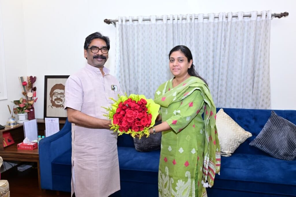 Jharkhand CM Hemant Soren officials meeting