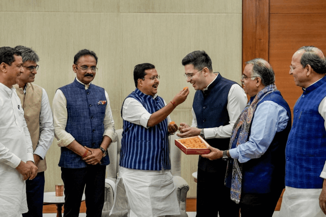 Aam Aadmi Party MPs join BJP
