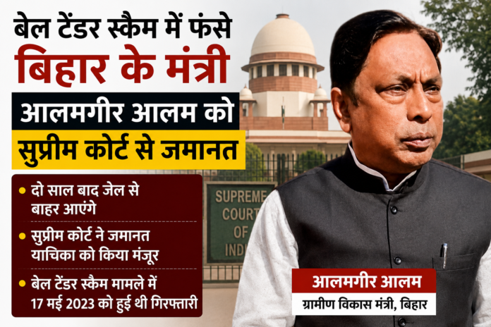 Alamgir Alam Bail Tender Scam Bihar Minister