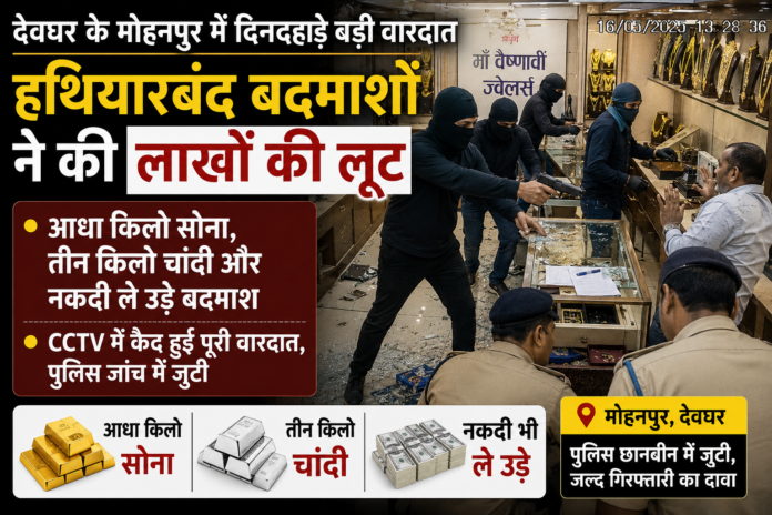 Devghar Jewellery Shop Robbery Mohanpur