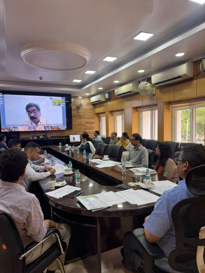 Hemant Soren Ne Ki Video Confrence