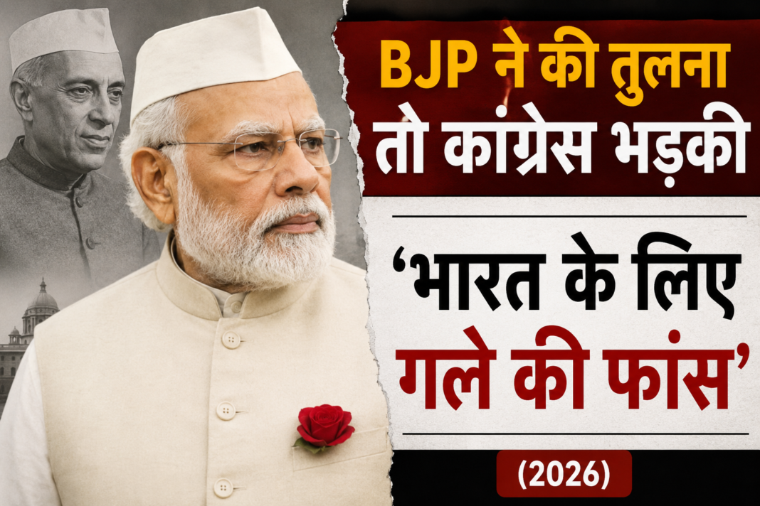PM Modi as Jawahar Lal Nehru