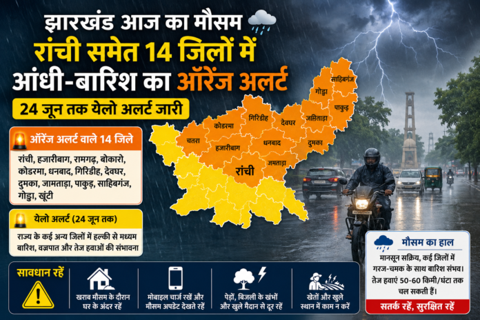 Jharkhand Today Weather