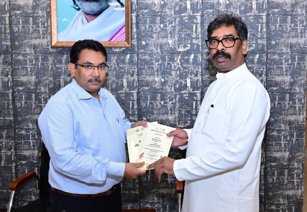 Abu Bakr Siddiq ने CM हेमंत सोरेन को झारखंड कृषि व्यापार मेला-2026 का न्योता – 16-18 जून मोरहाबादी मैदान में आयोजन (2026) Abu Bakr Siddiq