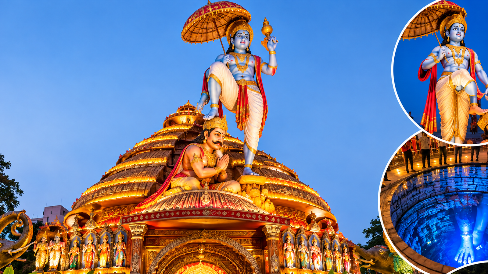 रांची रेलवे स्टेशन पर बनेगा अनोखा दुर्गा पूजा पंडाल, 20 फीट के वामन अवतार पर टिकी होंगी नजरें