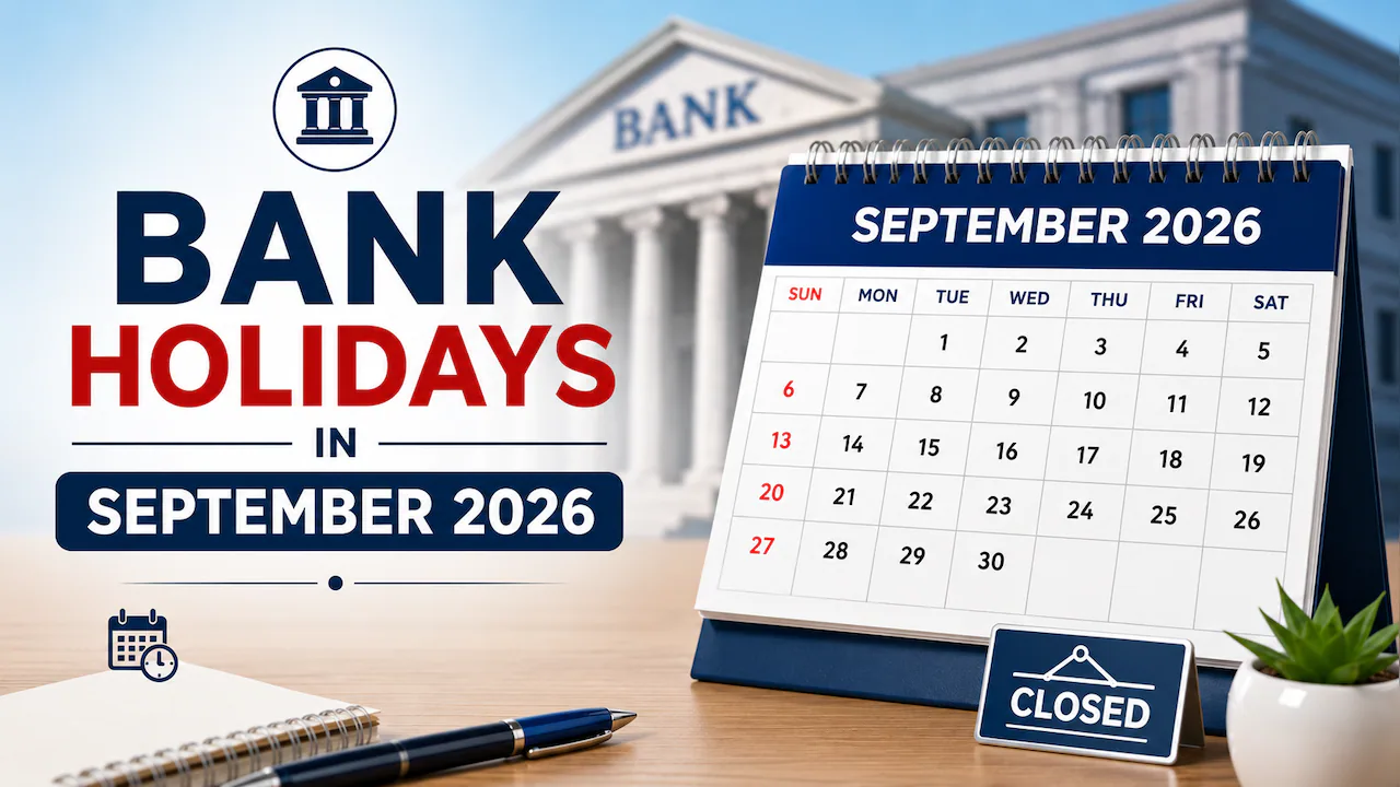Bank Holiday: 14 से 20 सितंबर के बीच 4 दिन बंद रहेंगे बैंक, देखें शहरवार पूरी लिस्ट