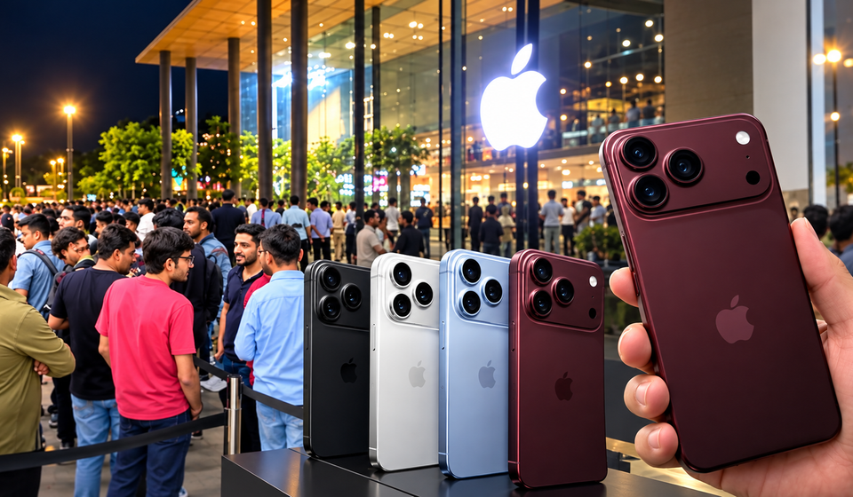 iPhone 18 खरीदने आधी रात से लगी कतारें, दिल्ली-मुंबई समेत कई शहरों में Apple Store के बाहर भारी भीड़