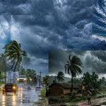 Cyclonic storm weather alert in Jharkhand with heavy rain, strong winds and orange alert for several districts on October 28, 2026.