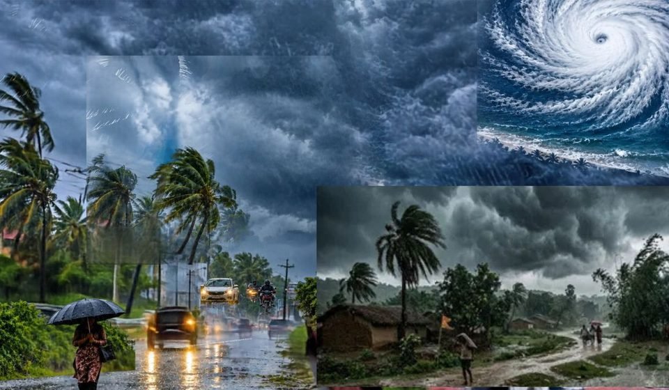 झारखंड में चक्रवाती तूफान का असर, 28 अक्टूबर को भारी बारिश और तेज हवाओं का अलर्ट Cyclonic storm weather alert in Jharkhand with heavy rain, strong winds and orange alert for several districts on October 28, 2026.