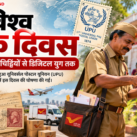 विश्व डाक दिवस 2026: चिट्ठियों से डिजिटल युग तक, 152 साल पुरानी डाक व्यवस्था आज भी जोड़ रही दुनिया को