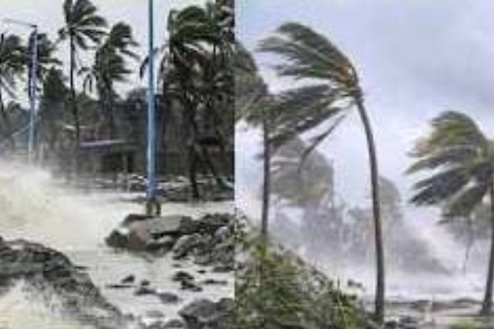 Cyclone Arnab weather alert in Jharkhand with heavy rainfall, dark clouds and strong winds.Cyclone Arnab