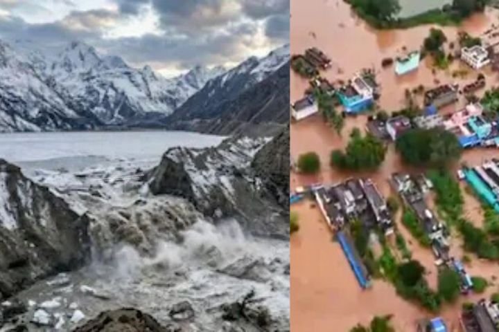 Flood alert in West Bengal and Assam following concerns over water outflow from Bhutan's Shintaphu Lake and rising Sankosh River levels.Bhutan Lake Flood Alert