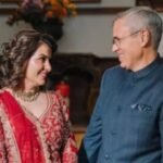 Jammu and Kashmir Chief Minister Omar Abdullah and journalist Nidhi Razdan in wedding announcement photographs shared on social media.Omar Abdullah Nidhi Razdan Wedding