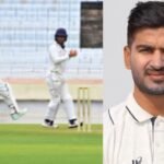 Jharkhand vs Delhi Ranji Trophy match at JSCA International Stadium Ranchi featuring Virat Singh and Kumar Devrat.