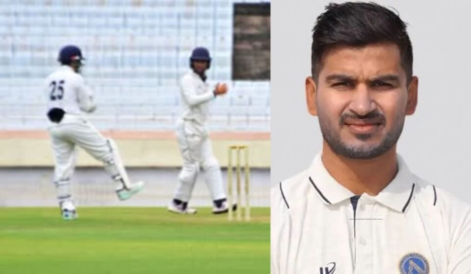 Jharkhand vs Delhi Ranji Trophy match at JSCA International Stadium Ranchi featuring Virat Singh and Kumar Devrat.