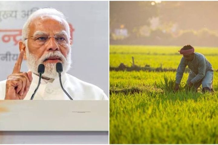 Prime Minister Narendra Modi announcing the PM Kisan 24th installment for over 9.34 crore farmer families.PM Kisan 24th Installment