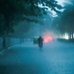 Rainy weather and falling temperatures in Ranchi, Jharkhand, following the impact of Cyclone Arnab.Jharkhand Weather Update